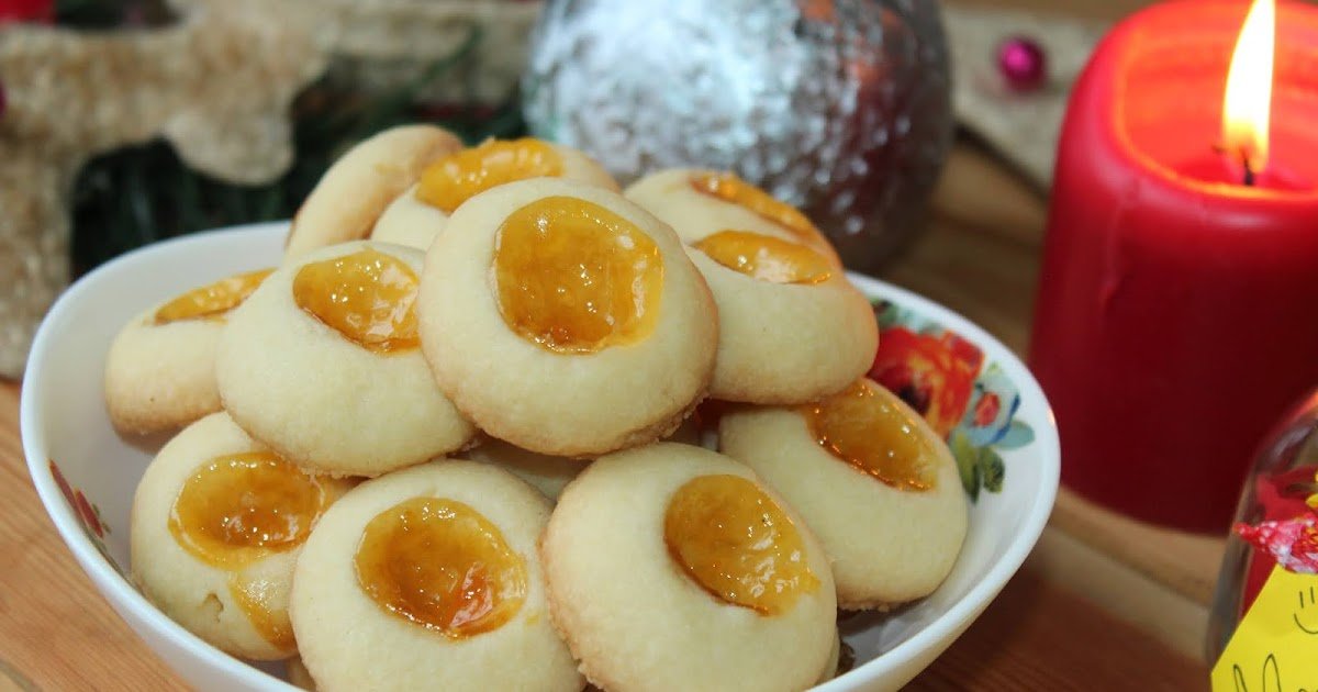 Bolos De Manteiga Com Geléia