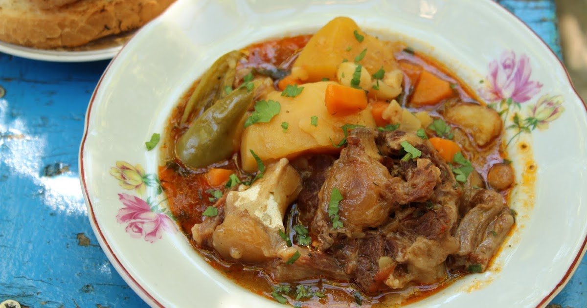 Ensopado de rabo de boi