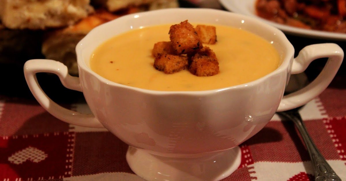 Sopa creme de batata