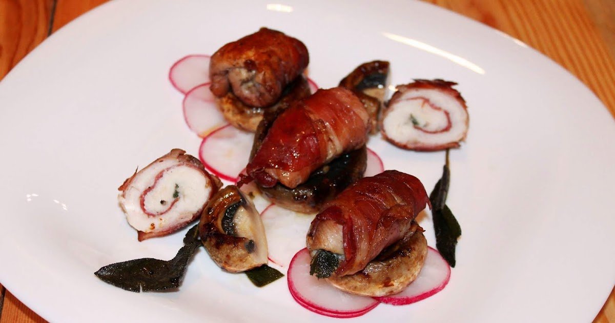 Saltimbocca com frango