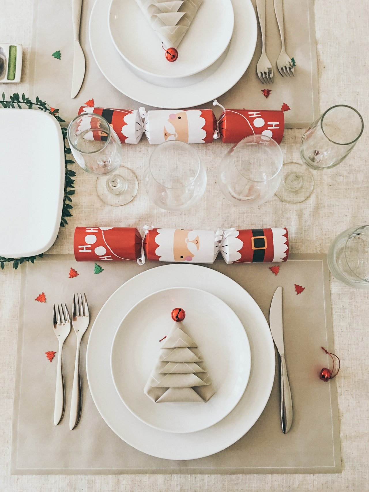 Árvore de Natal, estrela ou guardanapos de Papai Noel? Tutoriais