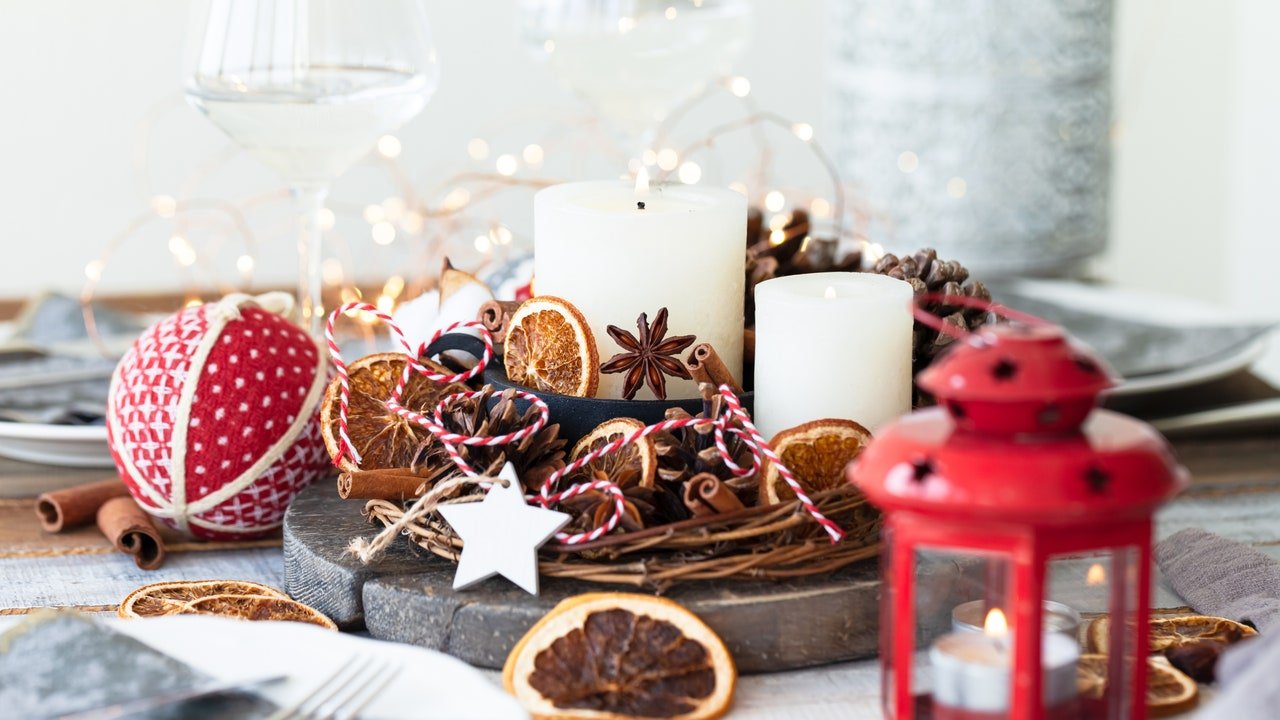 5 ideias para uma peça central de Natal fácil