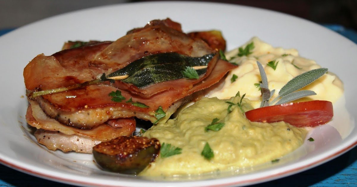 Saltimbocca de porco