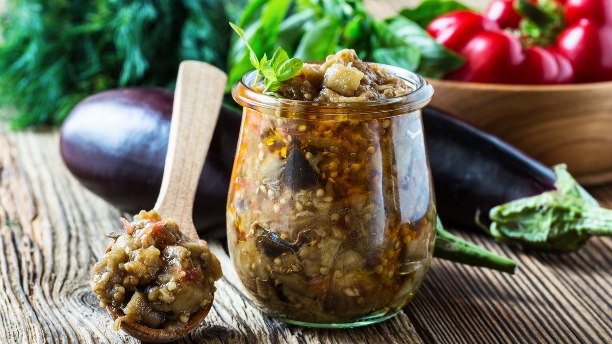 Berinjelas em óleo: a receita para comer o ano todo