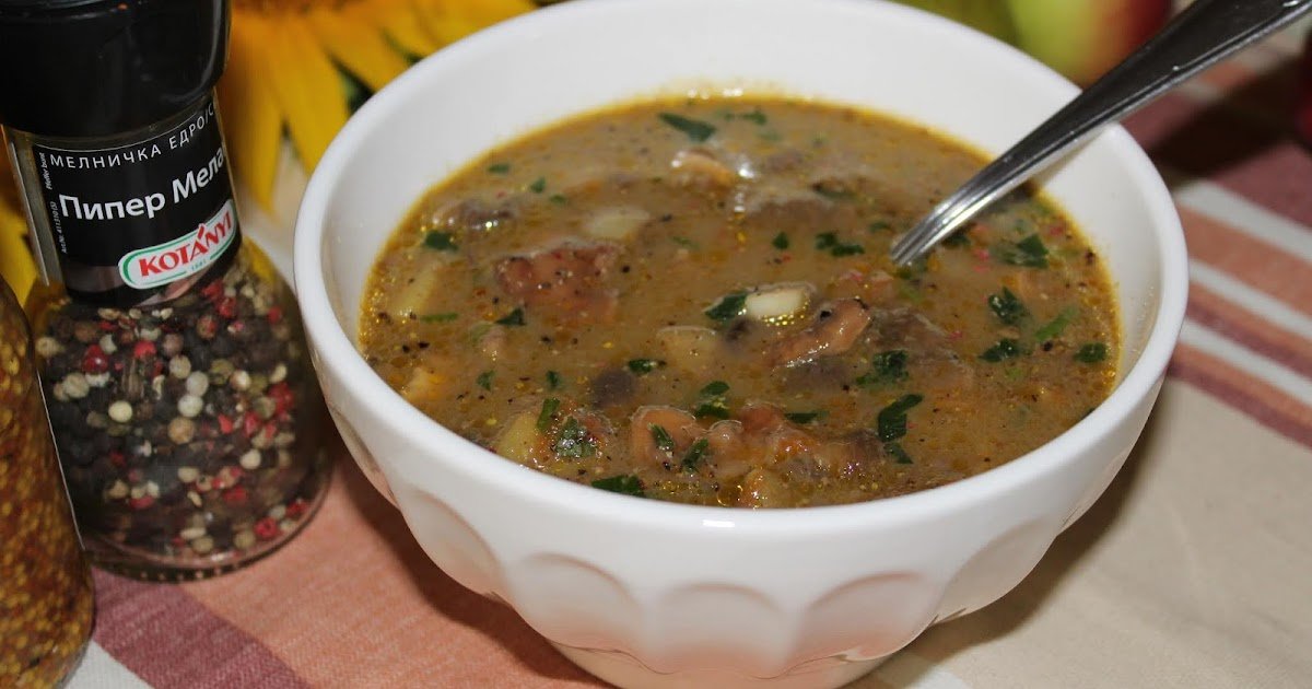 Sopa de cogumelos