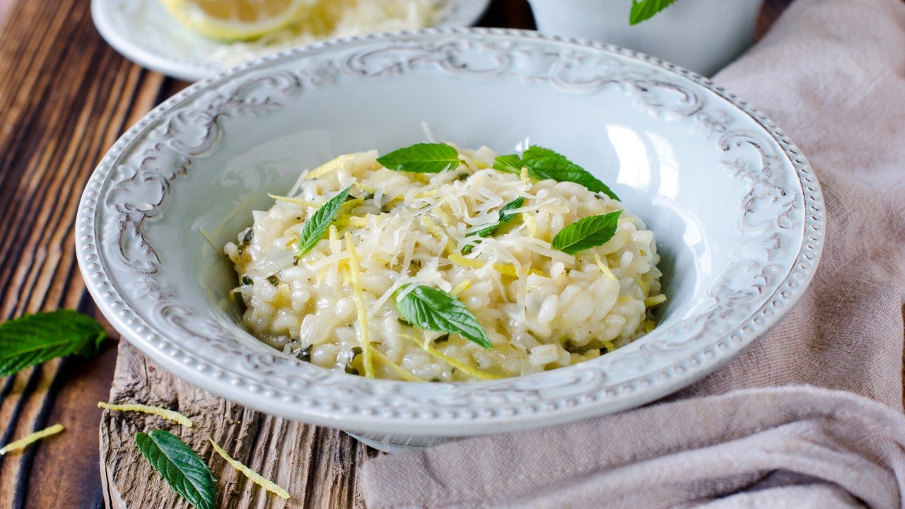 Risoto de menta: fresco como sempre