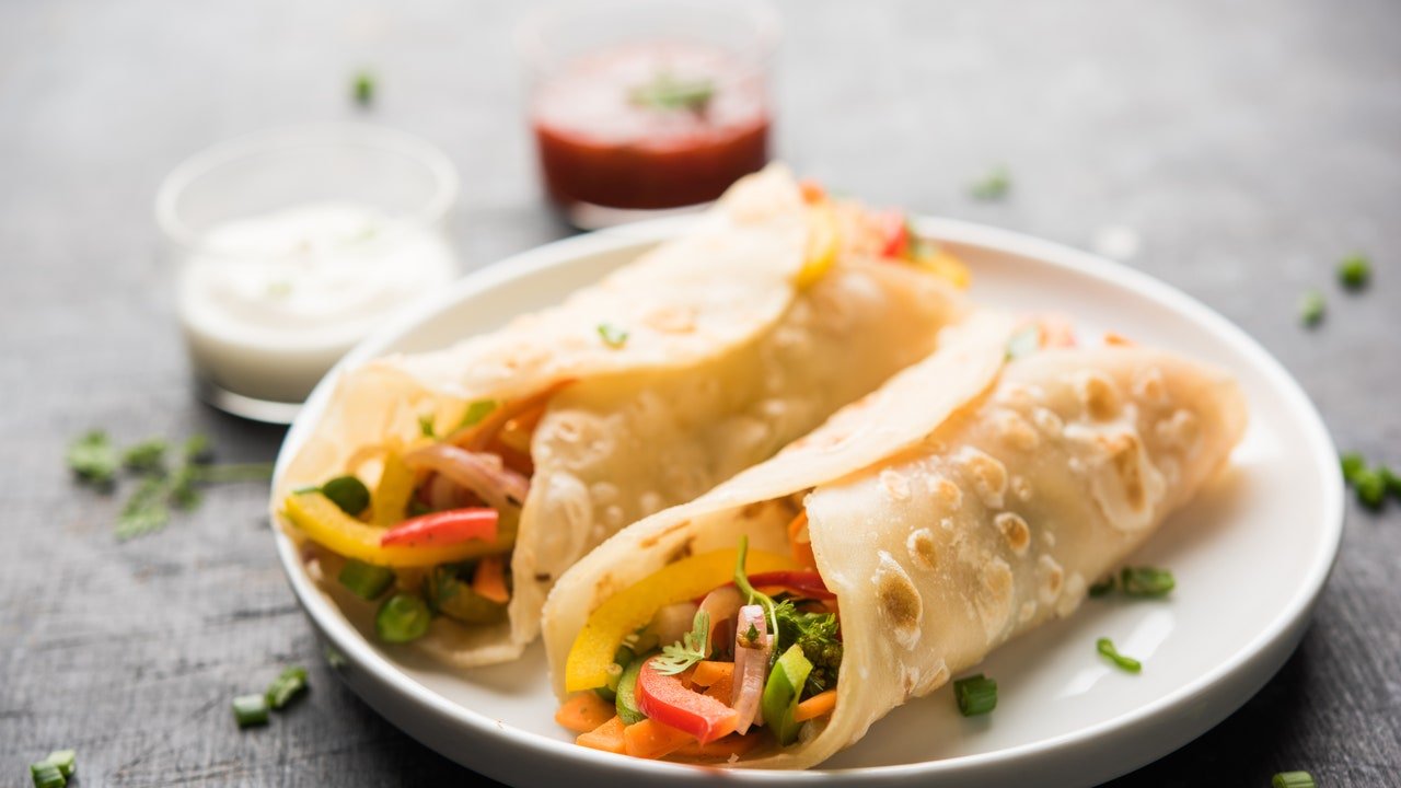 Wraps frescos e vegetarianos: os melhores pãezinhos salgados do verão