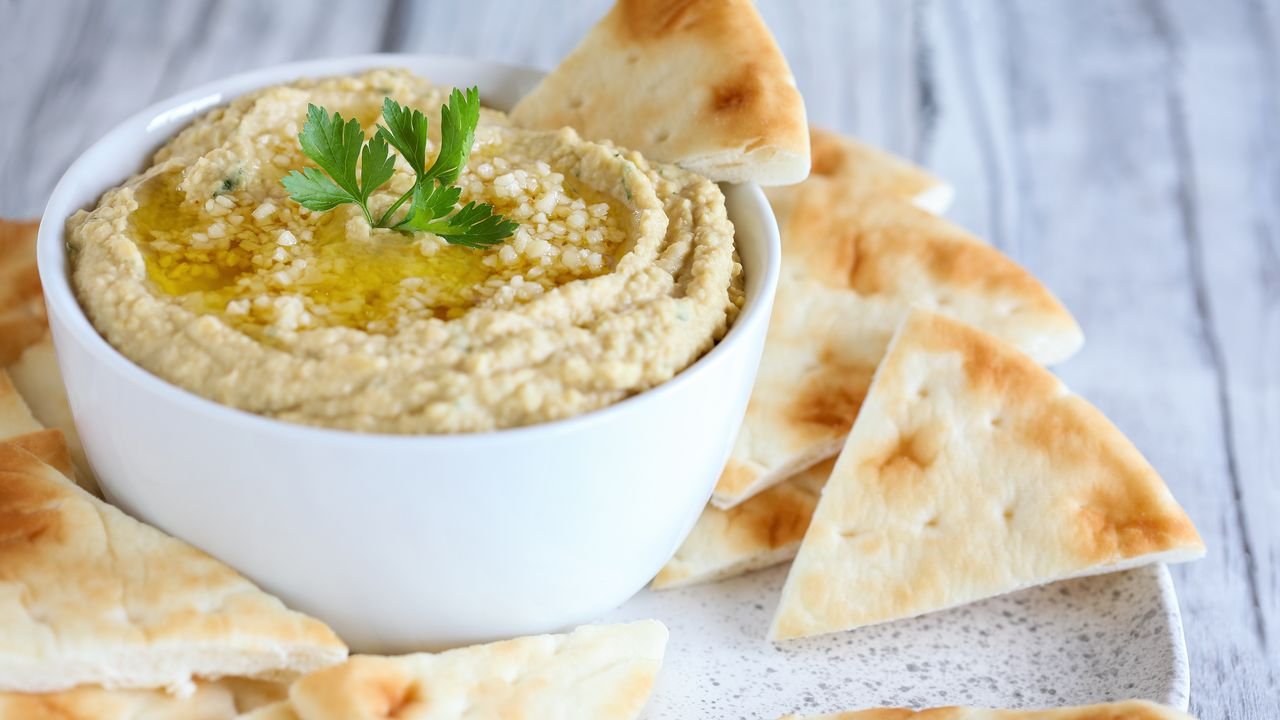 Aperitif With Lentil Hummus, a receita anti -empregadora