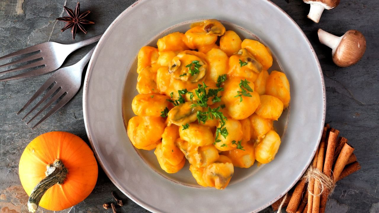 Nhoque sem vegetais massa: pronta em um flash