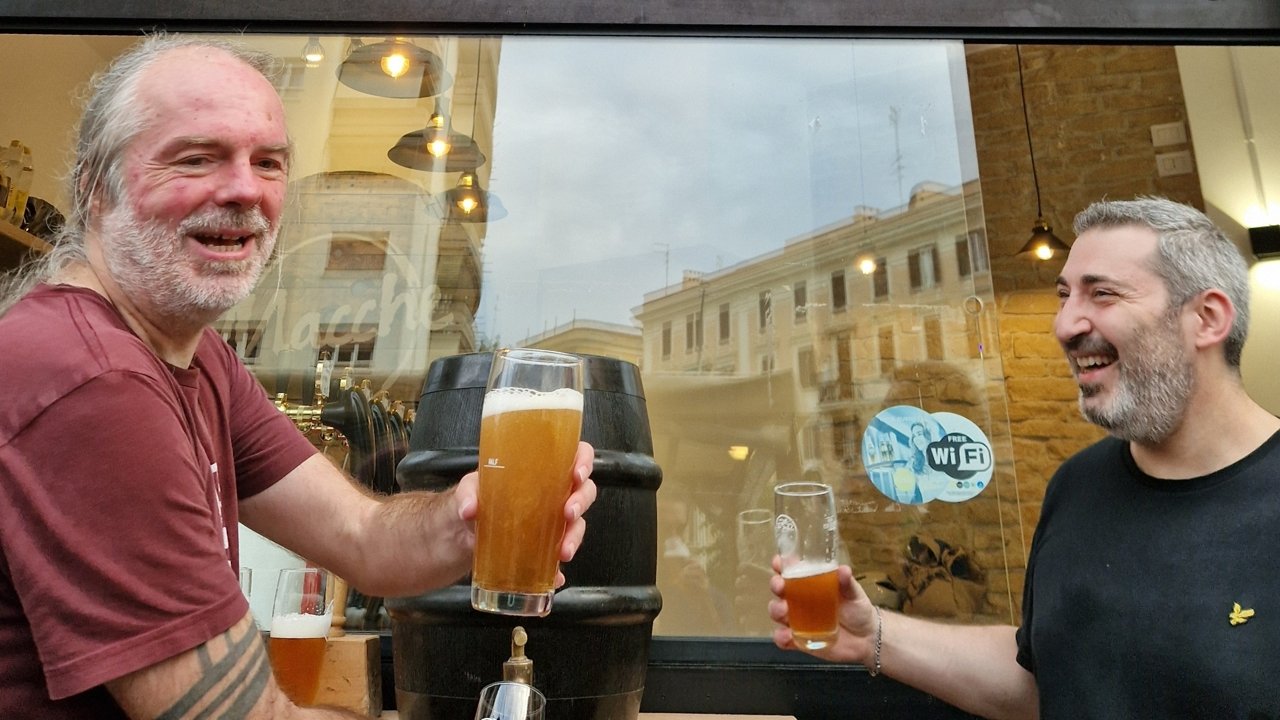 O novo Macche del Macche del Ma, que veio fazer em Roma