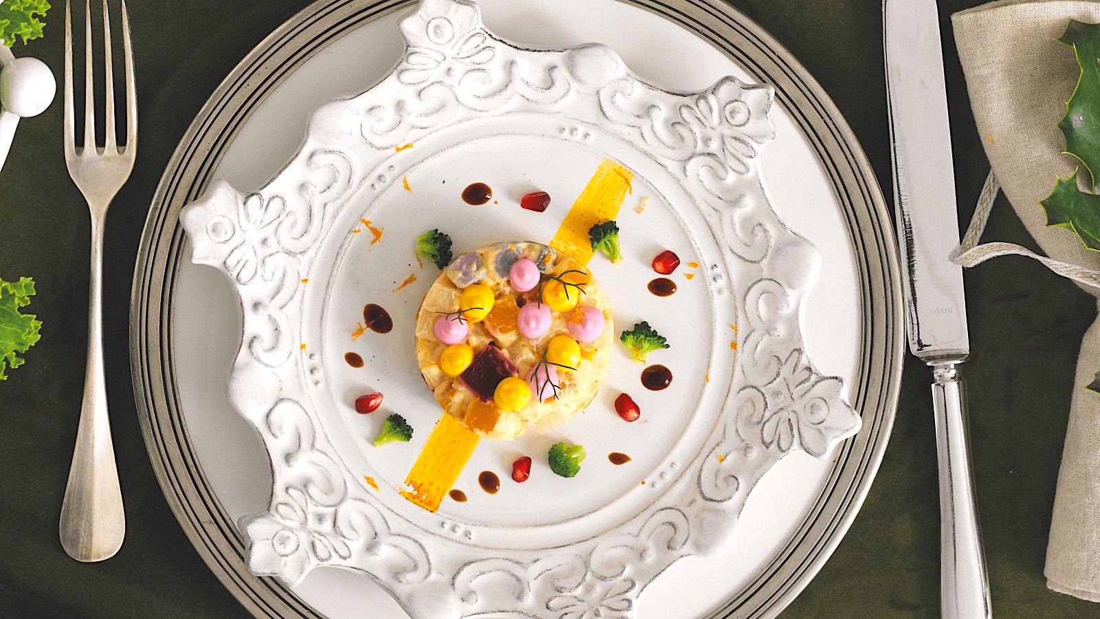 Aperitivos veganos gourmet para o menu de casamento, por que não?