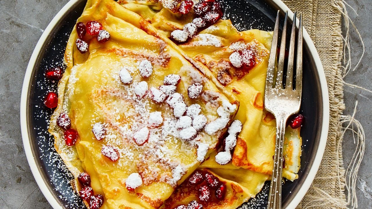 5 crepes doces para um bom lanche de outono