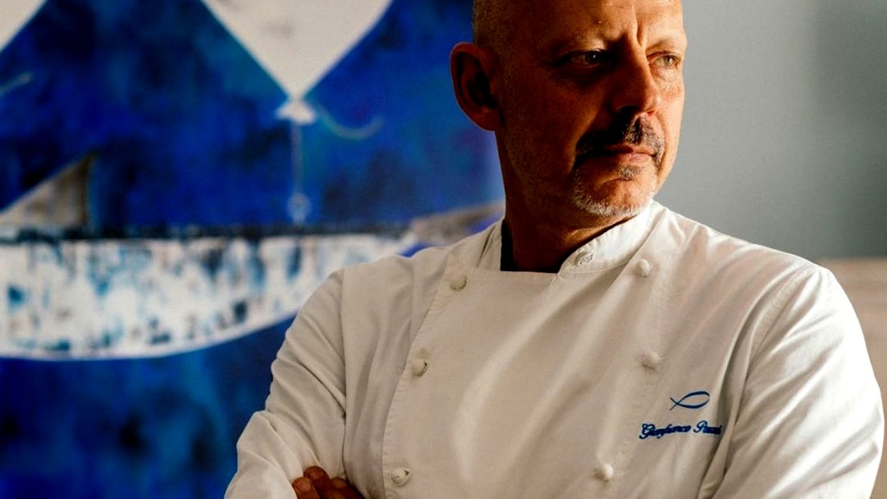 História de Gianfranco Pascucci, o chef que diz ao mar de Lazio com seus pratos