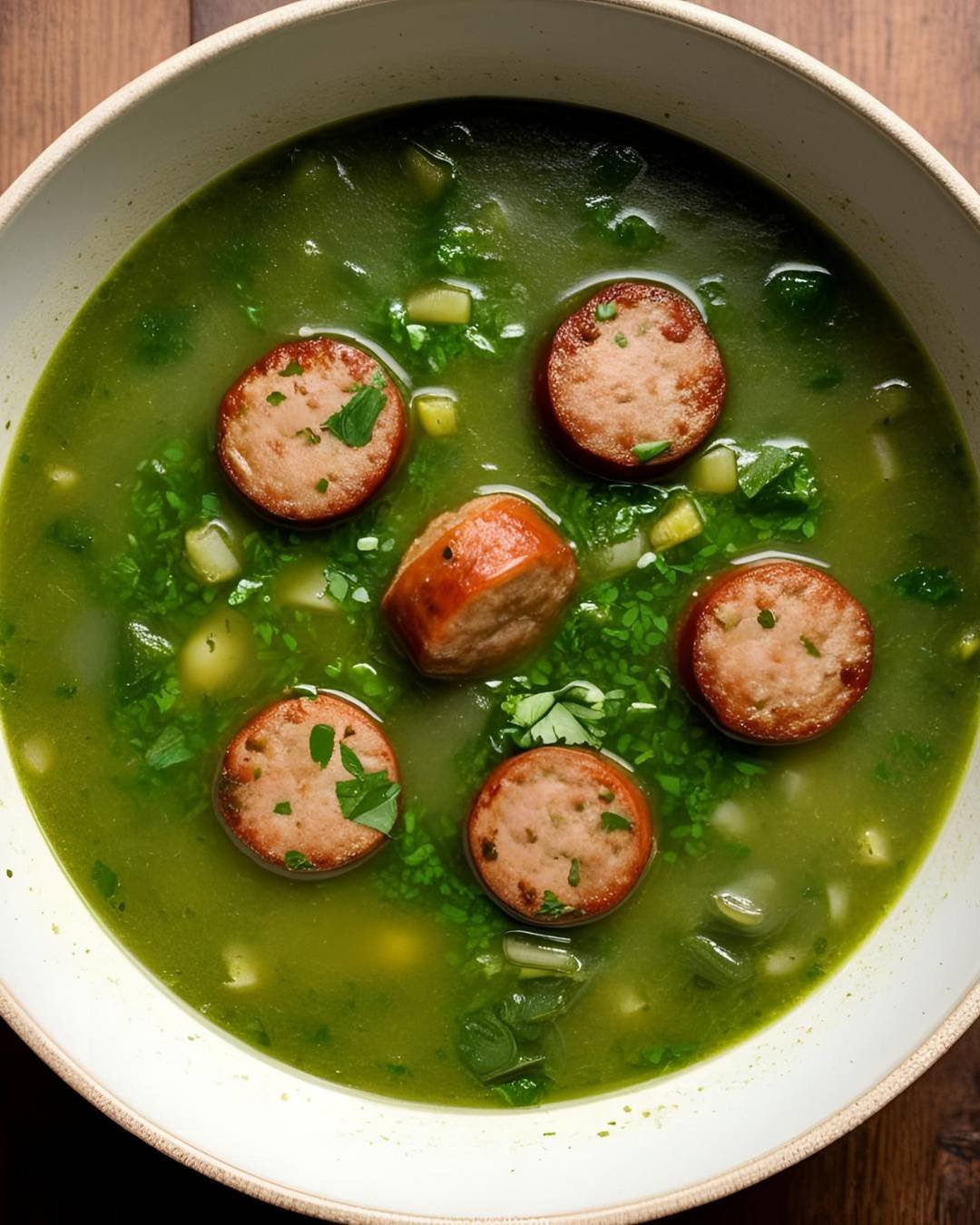 Caldo Verde Tradicional: Um abraço em forma de sopa para os dias frios!