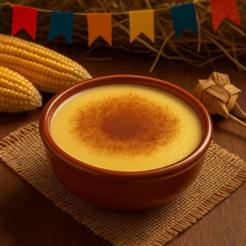 Curau de Milho Cremoso