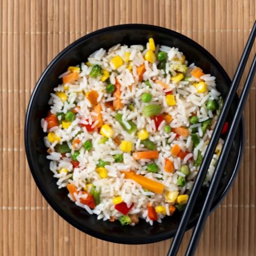Arroz Frito Estilo Oriental