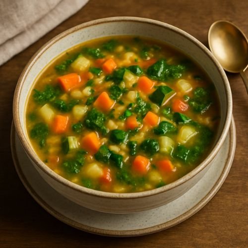 Sopa Detox de Legumes